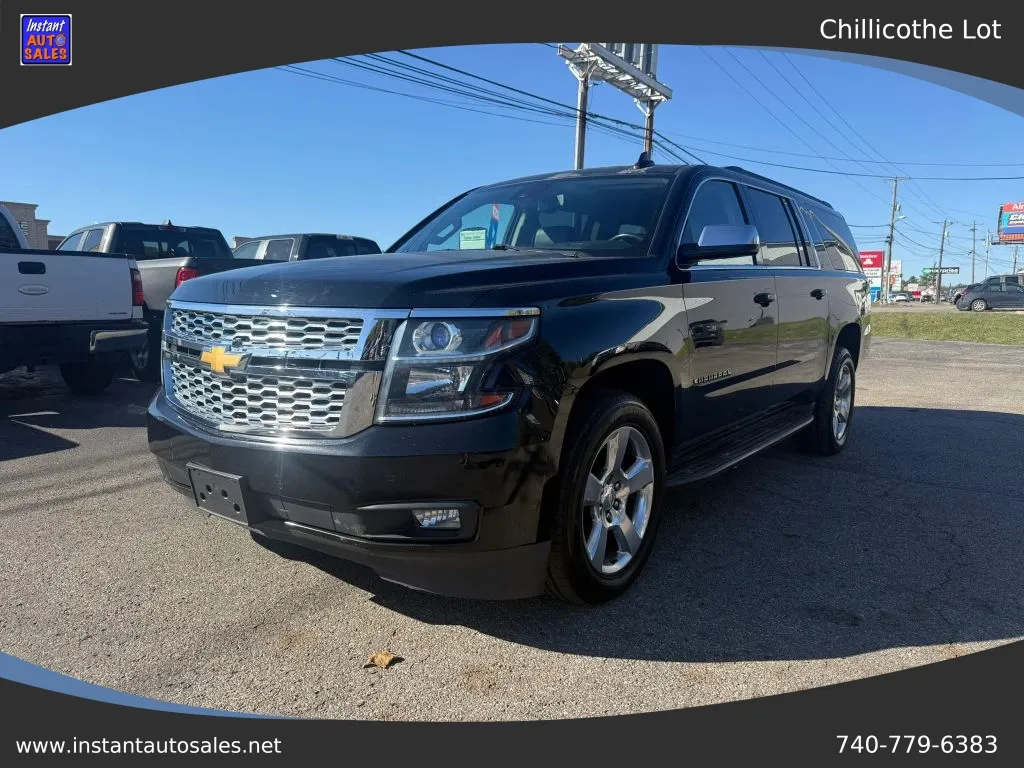 Black 2016 Chevrolet Suburban LT Sport Utility 4D for sale in Chillicothe, OH