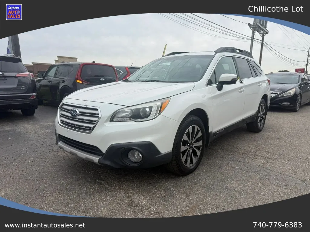 White 2017 Subaru Outback 2.5i Limited Wagon 4D for sale in Chillicothe, OH