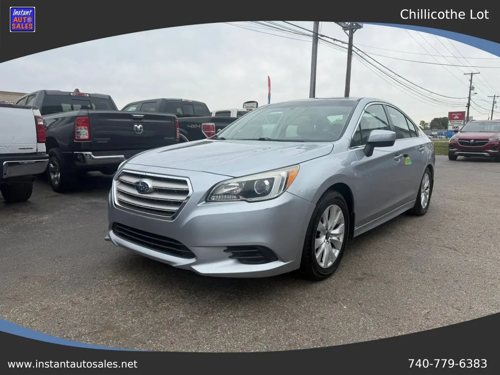 Silver 2015 Subaru Legacy 2.5i Premium Sedan 4D for sale in Chillicothe, OH