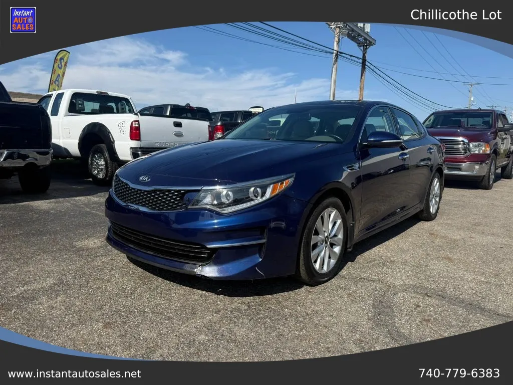 Blue 2016 Kia Optima EX Sedan 4D for sale in Chillicothe, OH