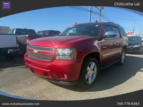Red 2013 Chevrolet Tahoe LTZ Sport Utility 4D for sale in Chillicothe, OH