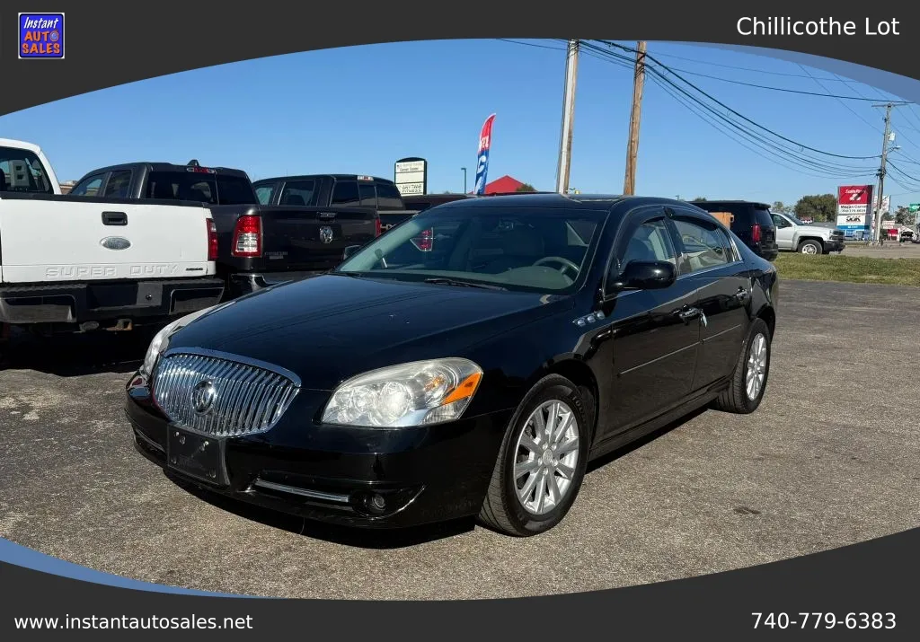 Black 2011 Buick Lucerne CXL Sedan 4D for sale in Chillicothe, OH
