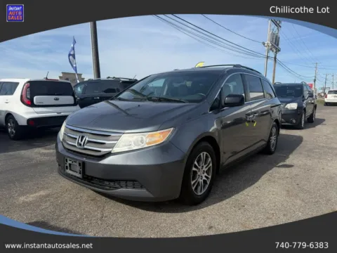 Gray 2011 Honda Odyssey EX-L Minivan 4D for sale in Chillicothe, OH