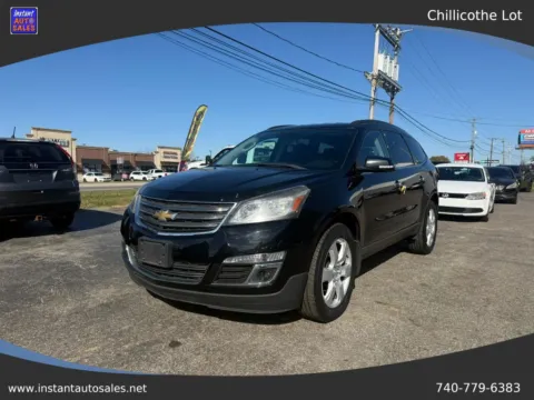 Black 2017 Chevrolet Traverse LT Sport Utility 4D for sale in Chillicothe, OH