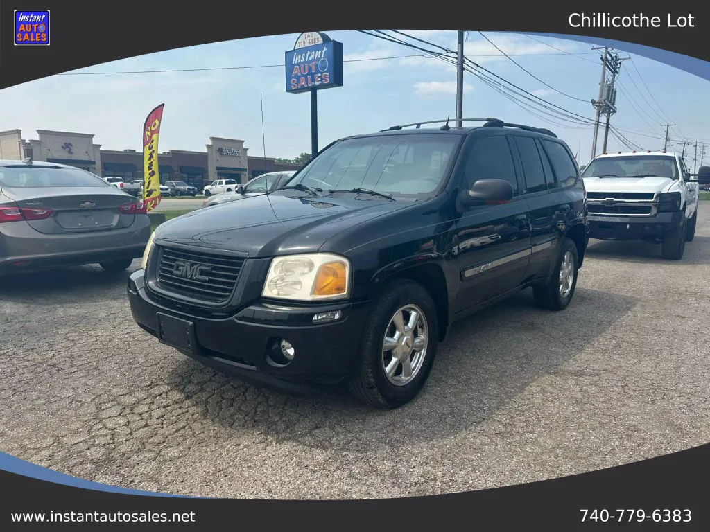 Black 2004 GMC Envoy SLT Sport Utility 4D for sale in Chillicothe, OH