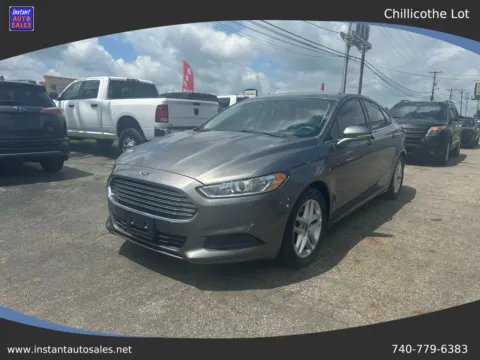 Blue 2014 Ford Fusion SE Sedan 4D for sale in Chillicothe, OH