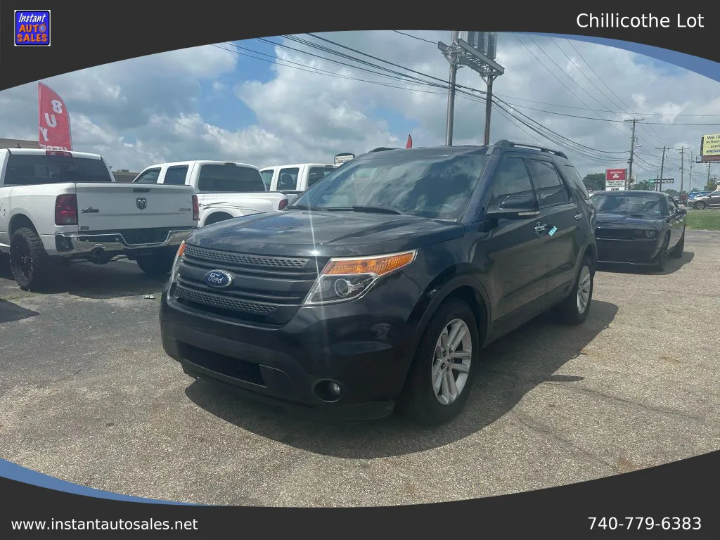Black 2015 Ford Explorer XLT Sport Utility 4D for sale in Chillicothe, OH