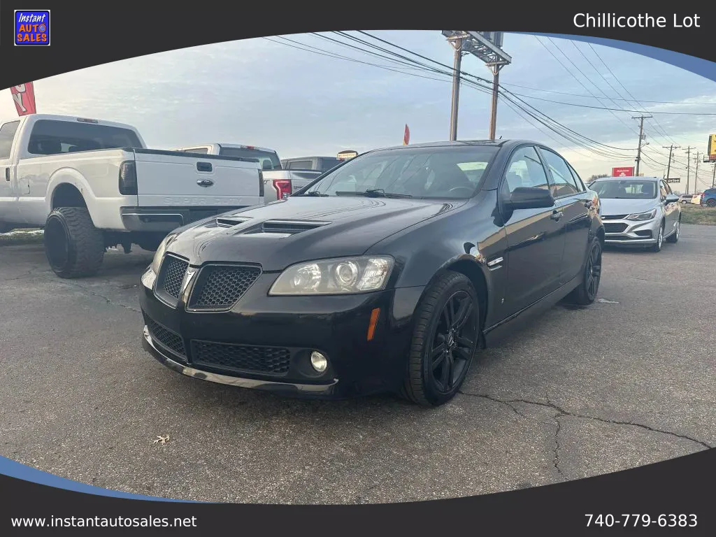 Black 2008 Pontiac G8 Sedan 4D for sale in Chillicothe, OH