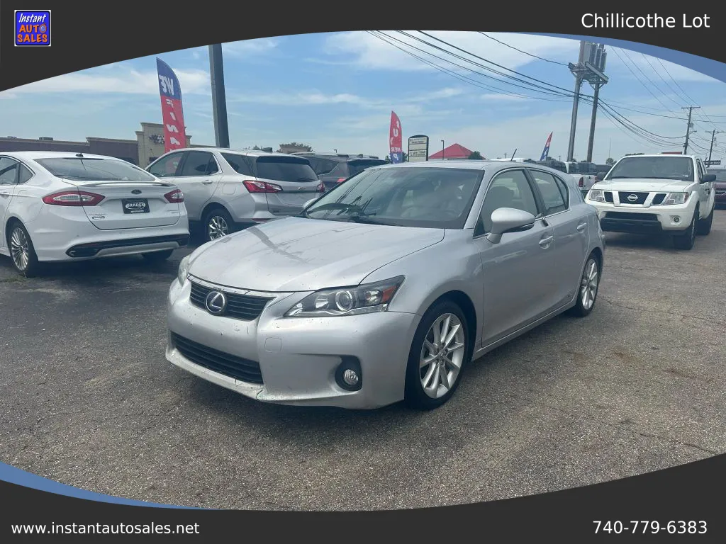 Silver 2012 Lexus CT 200h Premium Hatchback 4D for sale in Chillicothe, OH