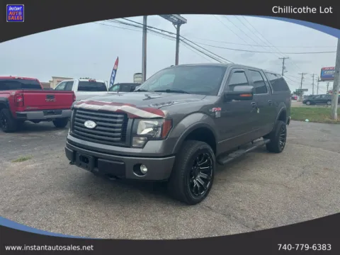 Gray 2012 Ford F-150 SuperCrew Cab FX4 Pickup 4D 5 1/2 ft for sale in Chillicothe, OH