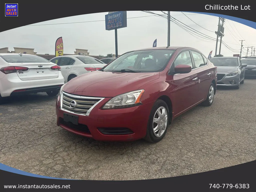 Red 2013 Nissan Sentra SV Sedan 4D for sale in Chillicothe, OH