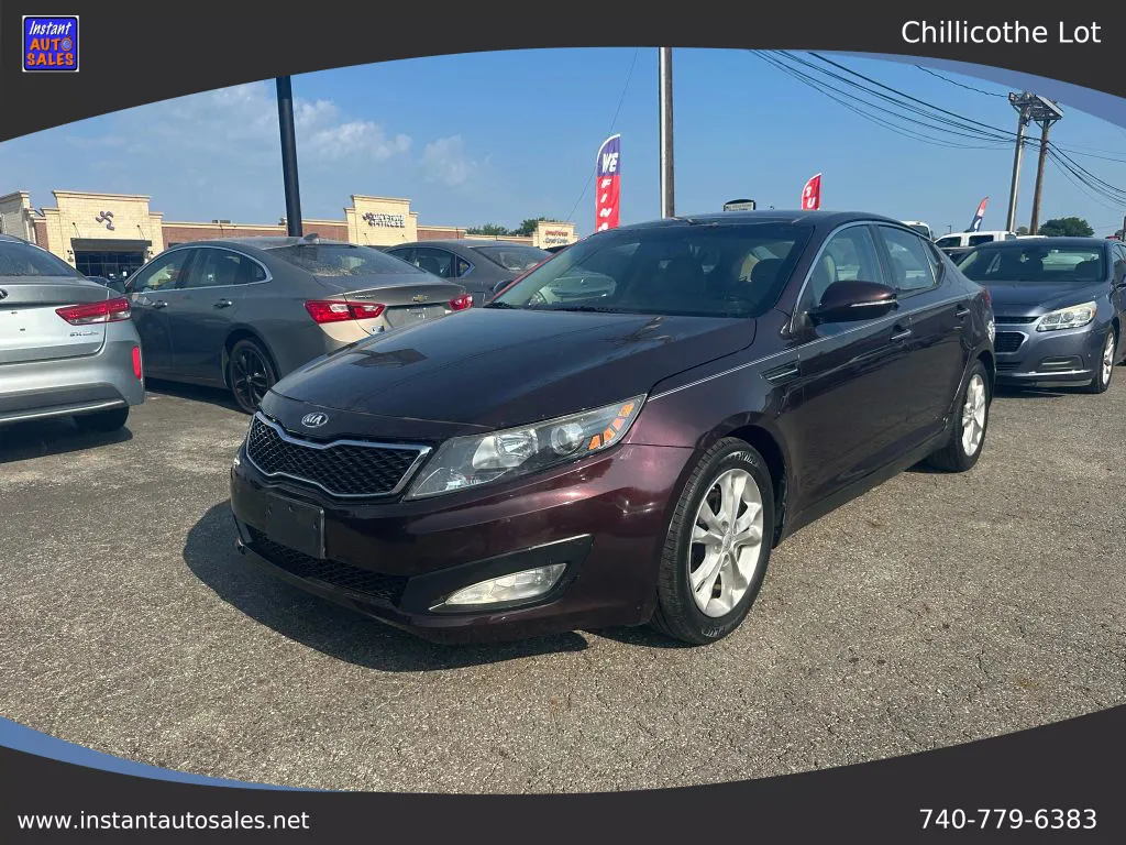 Red 2013 Kia Optima EX Sedan 4D for sale in Chillicothe, OH