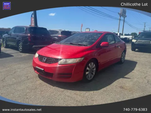 Red 2011 Honda Civic EX Coupe 2D for sale in Chillicothe, OH