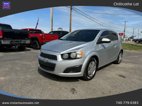 Silver 2013 Chevrolet Sonic LS Hatchback Sedan 4D for sale in Chillicothe, OH