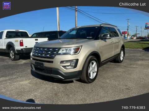 Gold 2017 Ford Explorer XLT Sport Utility 4D for sale in Chillicothe, OH