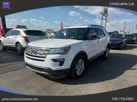 White 2018 Ford Explorer XLT Sport Utility 4D for sale in Chillicothe, OH