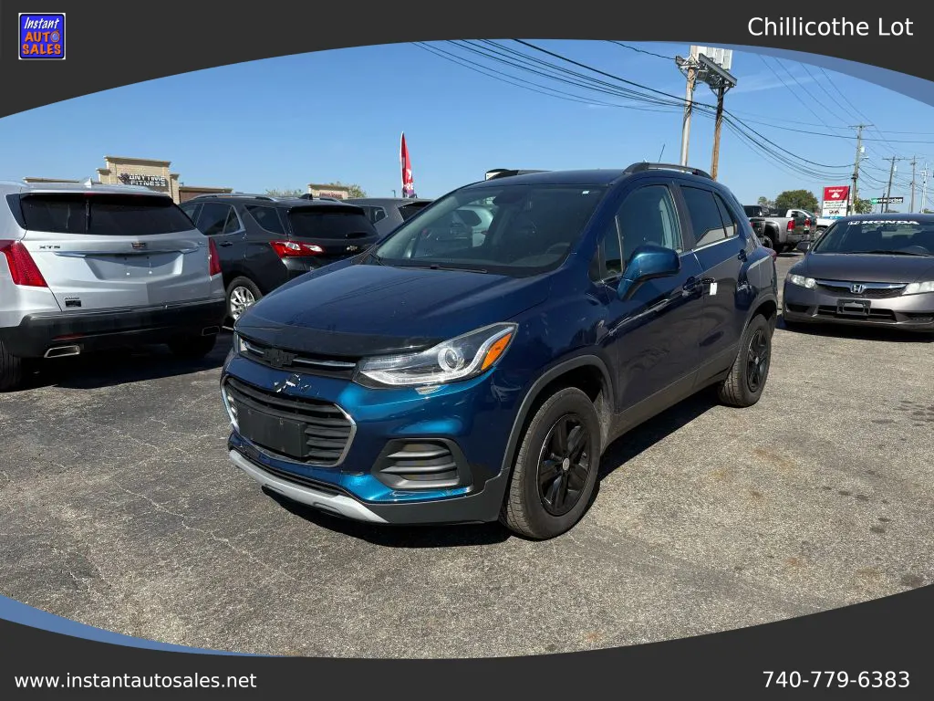 Blue 2019 Chevrolet Trax LT Sport Utility 4D for sale in Chillicothe, OH