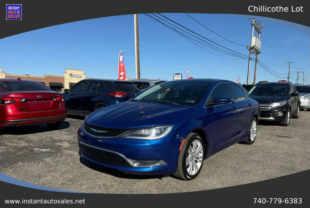 Blue 2016 Chrysler 200 Limited Sedan 4D for sale in Chillicothe, OH