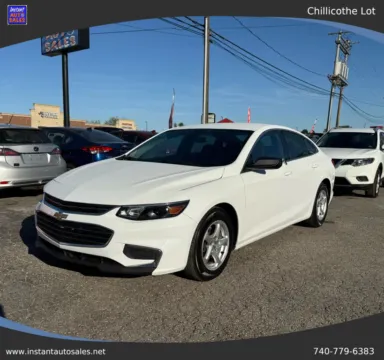 White 2017 Chevrolet Malibu LS Sedan 4D for sale in Chillicothe, OH