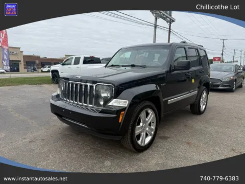Black 2012 Jeep Liberty Limited Jet Edition Sport Utility 4D for sale in Chillicothe, OH