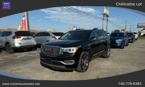 Black 2017 GMC Acadia Denali Sport Utility 4D for sale in Chillicothe, OH