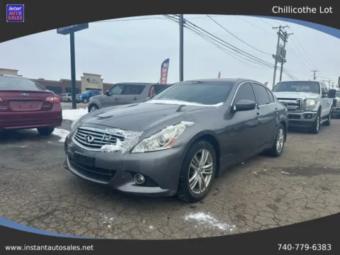 Gray 2013 INFINITI G 37x Sedan 4D for sale in Chillicothe, OH