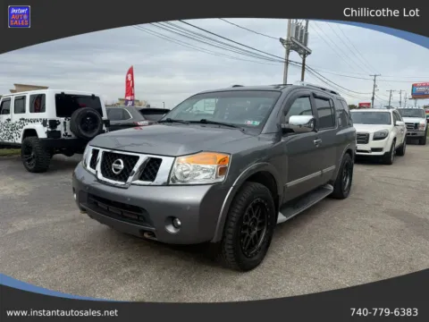 Gray 2014 Nissan Armada Platinum Sport Utility 4D for sale in Chillicothe, OH