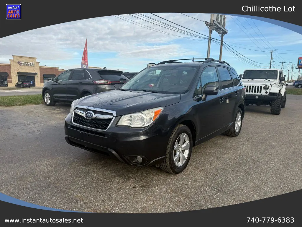 Black 2014 Subaru Forester 2.5i Touring Sport Utility 4D for sale in Chillicothe, OH