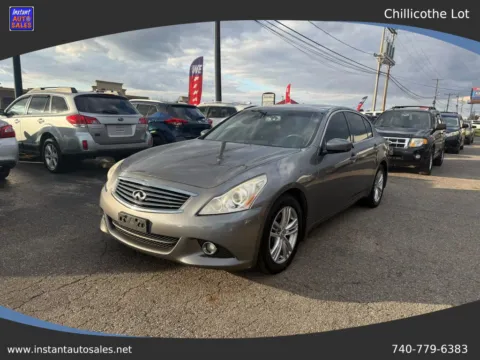 Gray 2013 INFINITI G 37x Sedan 4D for sale in Chillicothe, OH