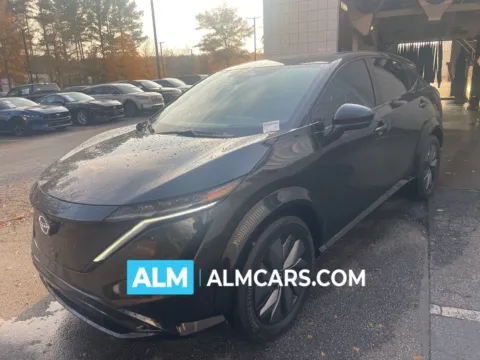 Black 2023 Nissan Ariya EVOLVE+ e-4ORCE for sale in Marietta, GA