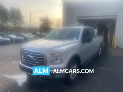 Silver 2015 Ford F-150 XLT for sale in Marietta, GA