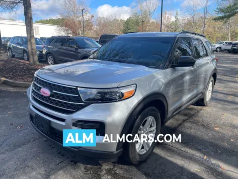 Silver 2022 Ford Explorer XLT for sale in Marietta, GA