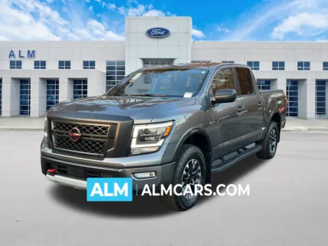 Gray 2024 Nissan Titan PRO-4X for sale in Marietta, GA