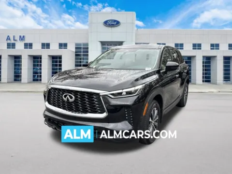 Black 2025 INFINITI QX60 PURE for sale in Marietta, GA