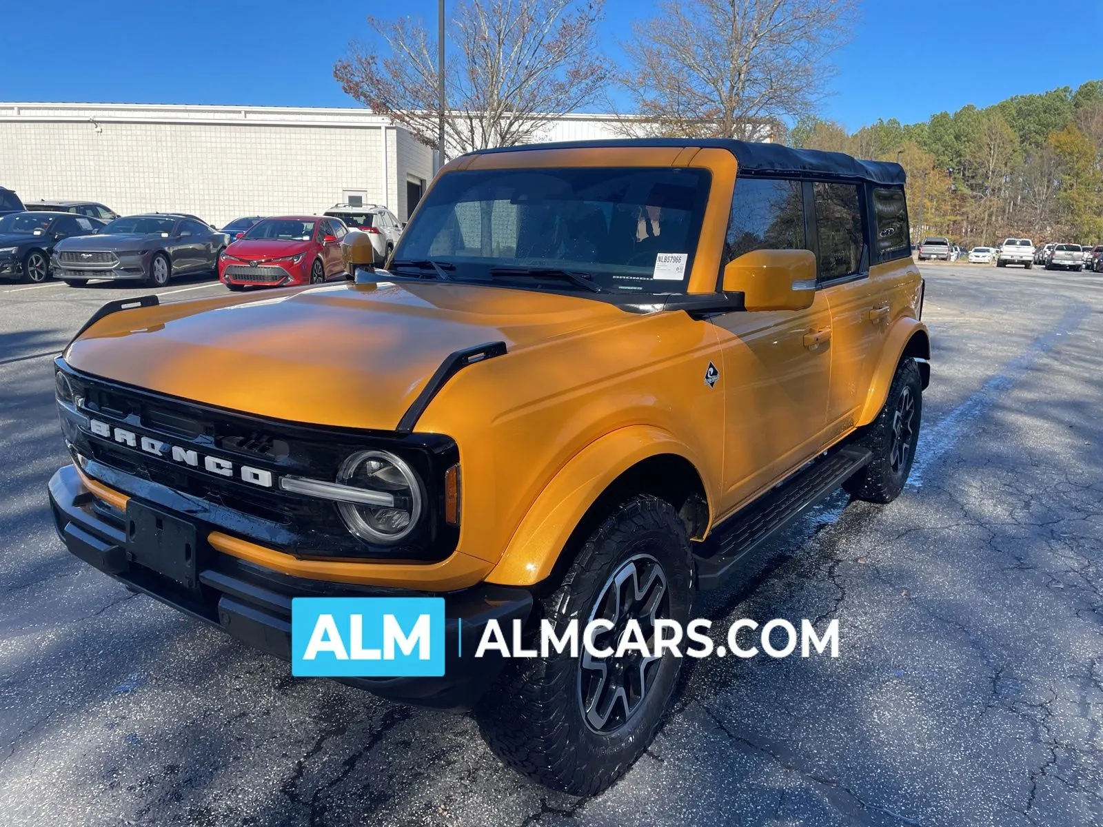 Orange 2022 Ford Bronco Outer Banks for sale in Marietta, GA