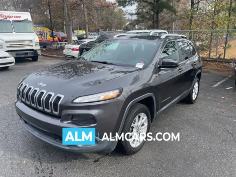 Gray 2015 Jeep Cherokee Latitude for sale in Marietta, GA