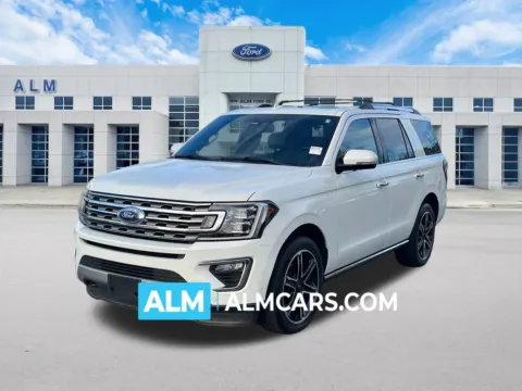 White 2021 Ford Expedition Limited for sale in Marietta, GA