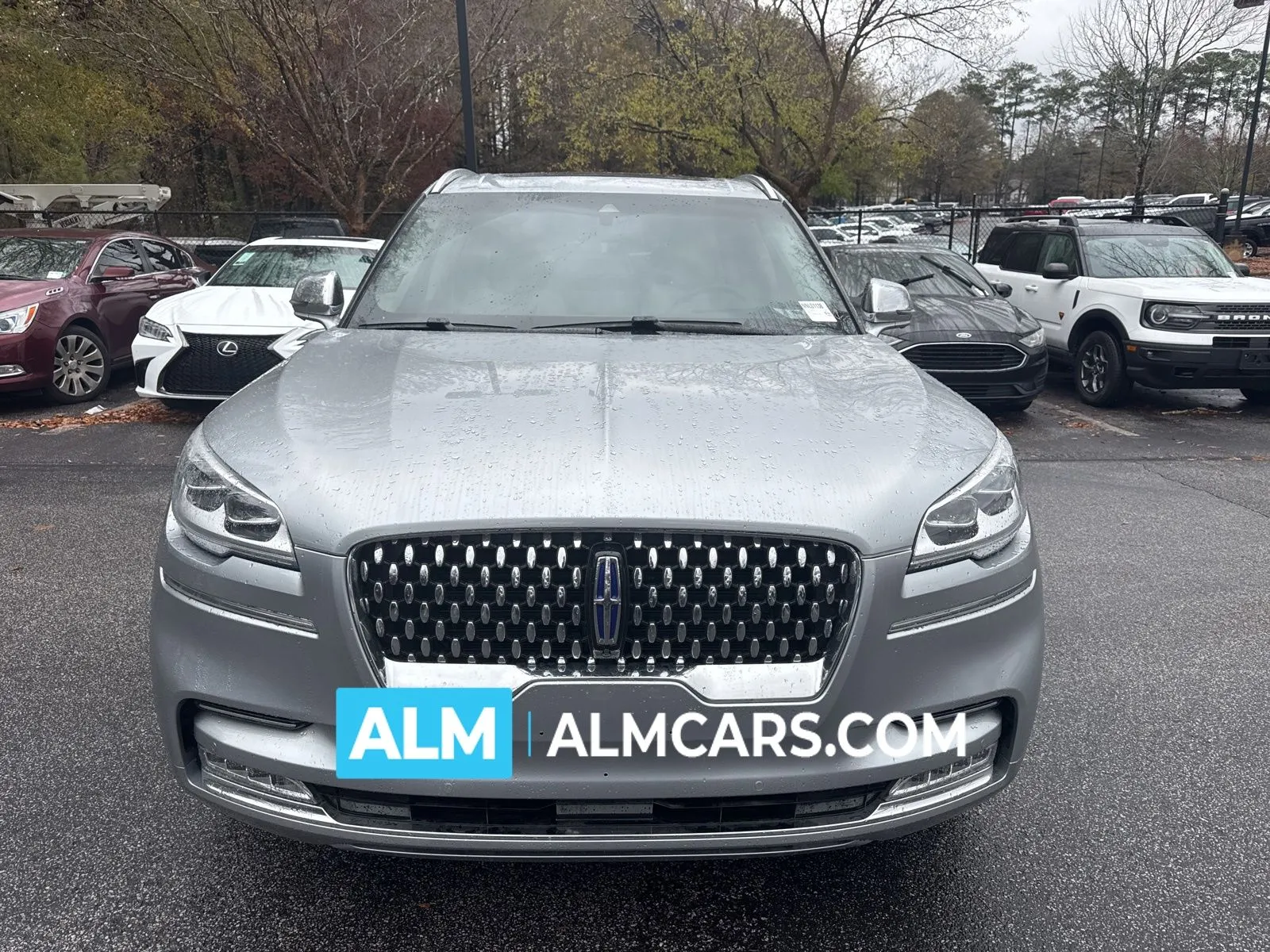 Silver 2022 Lincoln Aviator Plug-In Hybrid Black Label Grand Touring for sale in Marietta, GA