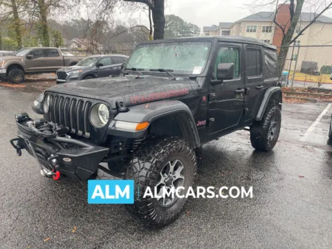 Black 2018 Jeep Wrangler Unlimited Rubicon for sale in Marietta, GA