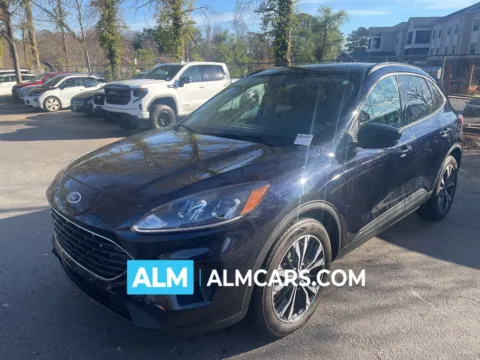 Blue 2021 Ford Escape SE Hybrid for sale in Marietta, GA