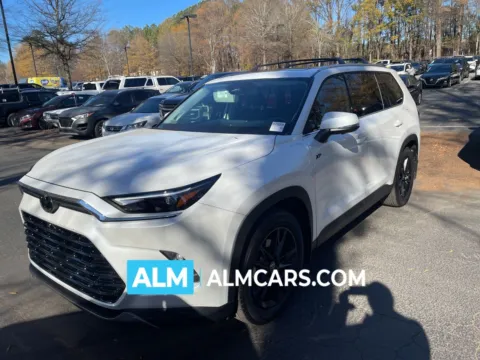 Black 2025 Toyota Grand Highlander Hybrid XLE for sale in Marietta, GA