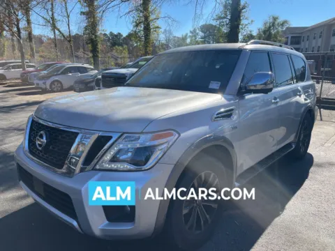 Silver 2017 Nissan Armada Platinum for sale in Marietta, GA
