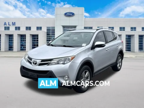 White 2015 Toyota RAV4 XLE for sale in Marietta, GA