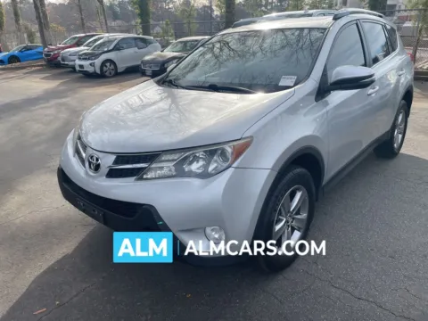 White 2015 Toyota RAV4 XLE for sale in Marietta, GA
