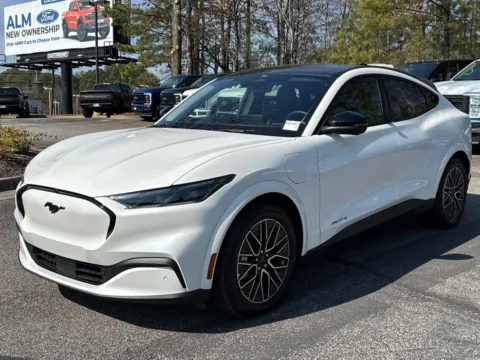 White 2025 Ford Mustang Mach-E Premium for sale in Marietta, GA