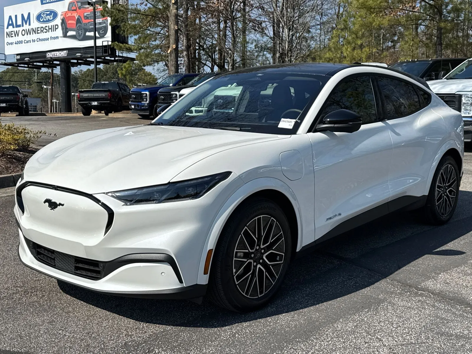 White 2025 Ford Mustang Mach-E Premium for sale in Marietta, GA
