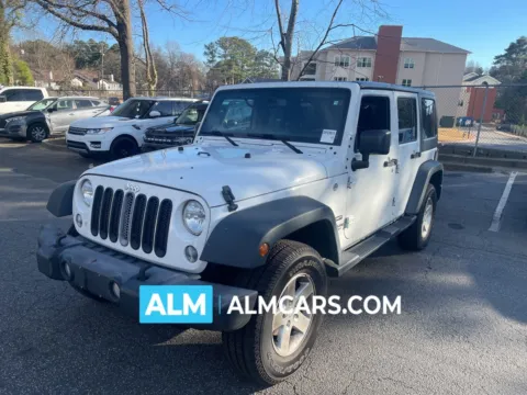 White 2016 Jeep Wrangler Unlimited Sport for sale in Marietta, GA