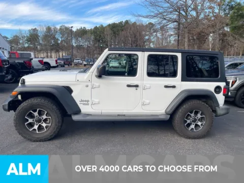 Another view of 2019 Jeep Wrangler Unlimited Sport S for sale in Marietta, GA at ALM Ford Marietta