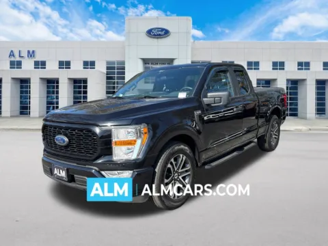 Black 2021 Ford F-150 XL for sale in Marietta, GA