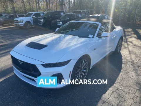 White 2025 Ford Mustang GT Premium for sale in Marietta, GA